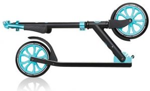 my bike חפשו באתר יש הכל  קורקינט לנוער ולמבוגרים קורקינט מתקפל עם בולם זעזועים קדמי Globber NL 205-500 - צבע שחור-טורקיז