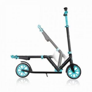 my bike חפשו באתר יש הכל  קורקינט לנוער ולמבוגרים קורקינט מתקפל עם בולם זעזועים קדמי Globber NL 205-500 - צבע שחור-טורקיז