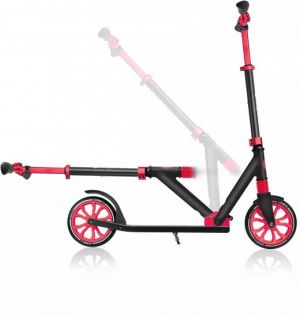 my bike חפשו באתר יש הכל  קורקינט לנוער ולמבוגרים קורקינט מתקפל עם בולם זעזועים קדמי Globber NL 500-205 - צבע שחור-אדום