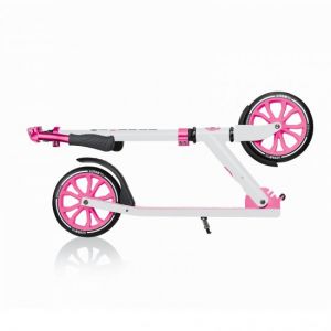 my bike חפשו באתר יש הכל  קורקינט לנוער ולמבוגרים קורקינט מתקפל עם בולם זעזועים קדמי Globber NL 500-205 - צבע ורוד לבן