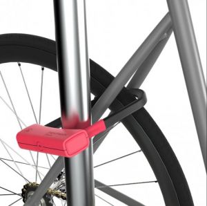 my bike חפשו באתר יש הכל  מנעולים לאופניים / קורקינט מנעול פרסה Seatylock Mason U lock 180 לאופניים עם 3 מפתחות - צבע אדום