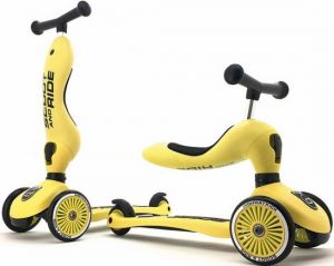 my bike חפשו באתר יש הכל  קורקינט לילדים  קורקינט רב שלבי Scoot and Ride Highwaykick 1 - צבע צהוב לימון