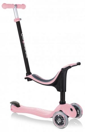 my bike חפשו באתר יש הכל  קורקינט לילדים  קורקינט רב שלבי 4 ב-1 Globber  Up Sporty - ורוד פסטל