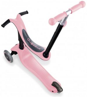 my bike חפשו באתר יש הכל  קורקינט לילדים  קורקינט רב שלבי 4 ב-1 Globber  Up Sporty - ורוד פסטל