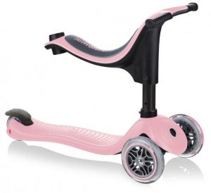 my bike חפשו באתר יש הכל  קורקינט לילדים  קורקינט רב שלבי 4 ב-1 Globber  Up Sporty - ורוד פסטל