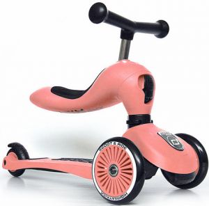 my bike חפשו באתר יש הכל  קורקינט לילדים  קורקינט רב שלבי Scoot and Ride Highwaykick 1 - צבע ורוד אפרסק