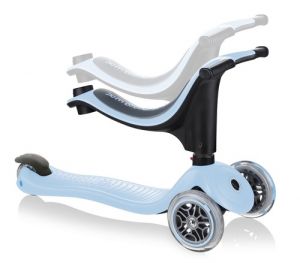 my bike חפשו באתר יש הכל  קורקינט לילדים  קורקינט רב שלבי 4 ב-1 Globber  Up Sporty - תכלת