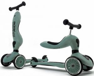 my bike חפשו באתר יש הכל  קורקינט לילדים  קורקינט רב שלבי Scoot and Ride Highwaykick 1 - צבע ירוק יער