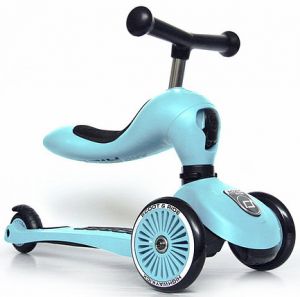 my bike חפשו באתר יש הכל  קורקינט לילדים  קורקינט רב שלבי Scoot and Ride Highwaykick 1 - צבע כחול אוכמניות