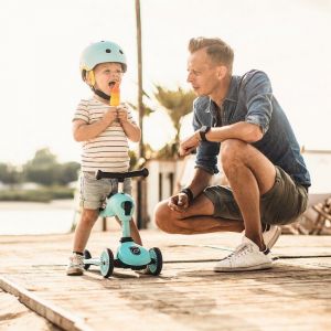 my bike חפשו באתר יש הכל  קורקינט לילדים  קורקינט רב שלבי Scoot and Ride Highwaykick 1 - צבע כחול אוכמניות