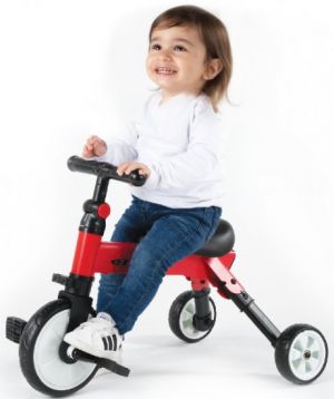my bike חפשו באתר יש הכל  תלת אופן תלת אופן מתקפל + כידון ספורט Iam - אדום