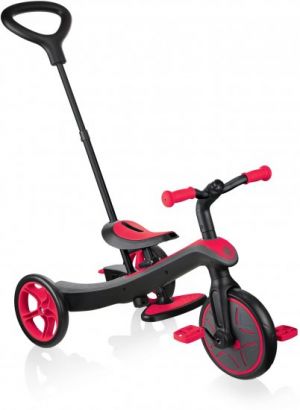 my bike חפשו באתר יש הכל  תלת אופן תלת אופן 4 ב-1 Globber Explorer Trike - אדום