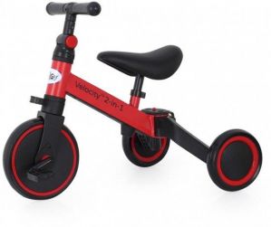 אופני איזון לילדים 2 ב-1 Twigy Velocity - צבע אדום