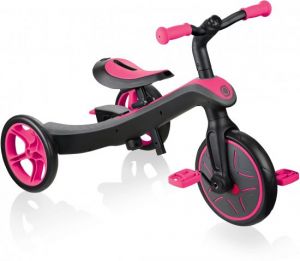 my bike חפשו באתר יש הכל  תלת אופן תלת אופן 4 ב-1 Globber Explorer Trike - ורוד פוקסיה