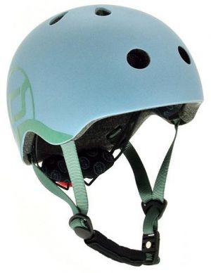 קסדת בטיחותית לילדים Scoot and Ride Steel - צבע כחול