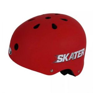 קסדה Skater Pro - מידה M - צבע אדום