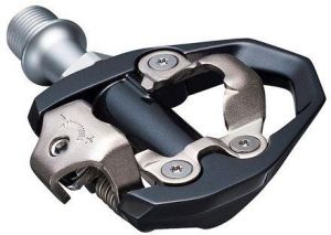 פדלים Shimano PD-ES600 - צבע כסוף / שחור