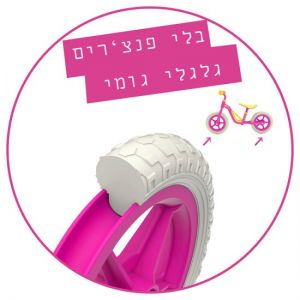 my bike חפשו באתר יש הכל  אופני איזון אופני איזון צ'ארלי מבית Chillafish - צבע ורוד
