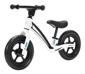 אופני איזון עם שילדת מגנזיום Bikewiser Pro MagTech 12 - לבן 
