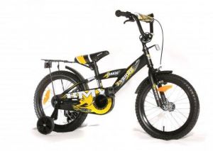 אופני ילדים בגודל 18 אינטש JoyRider BMX - שחור צהוב