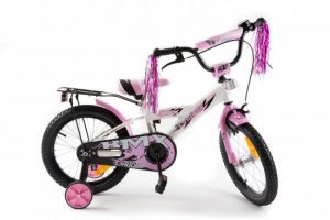 my bike חפשו באתר יש הכל  אופניים לילדים ולנוער אופני ילדים בגודל 16 אינטש JoyRider BMX - ורוד לבן