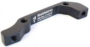 מתאם קליפר לבלם דיסק קדמי 180 מילימטר Shimano - צבע שחור