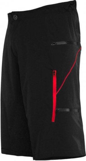מכנסי רכיבה קצר באגי -Funkier Lucca B3221-2 - מידה L צבע שחור / אדום