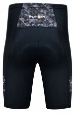 my bike חפשו באתר יש הכל  מכנסי טייץ לרכיבה בקיץ מכנסי רכיבה קצרים ומרופדים Funkier Milano Active S210-B14 - מידה 4XL צבע שחור