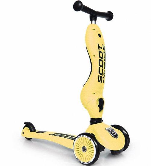 my bike חפשו באתר יש הכל  קורקינט לילדים  קורקינט רב שלבי Scoot and Ride Highwaykick 1 - צבע צהוב לימון