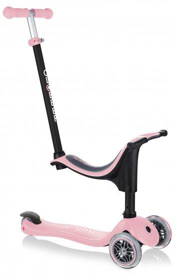 my bike חפשו באתר יש הכל  קורקינט לילדים  קורקינט רב שלבי 4 ב-1 Globber  Up Sporty - ורוד פסטל